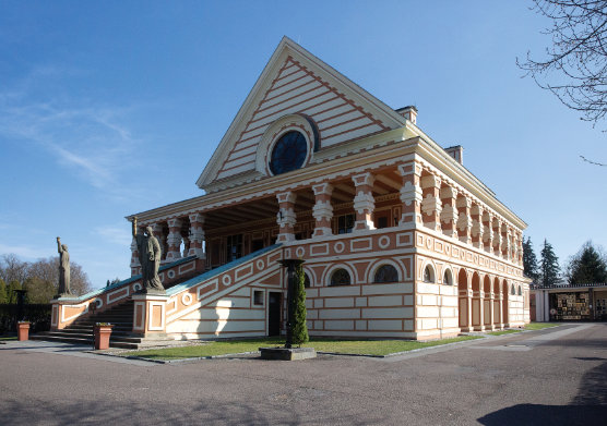 Krematorium von Pavel Janak in Pardubice